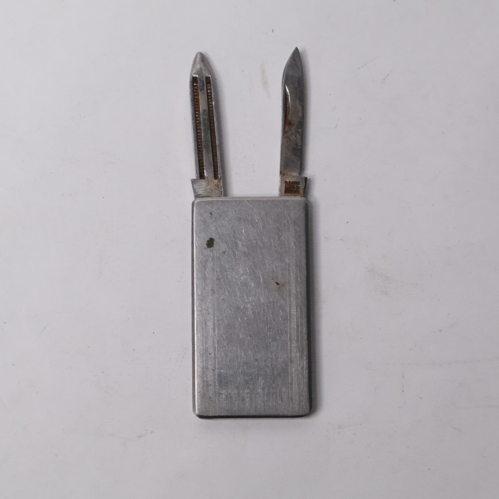 Vintage‎ Stainless Steel Pocket Multi Tool Knife File Japan Monogrammed WSM